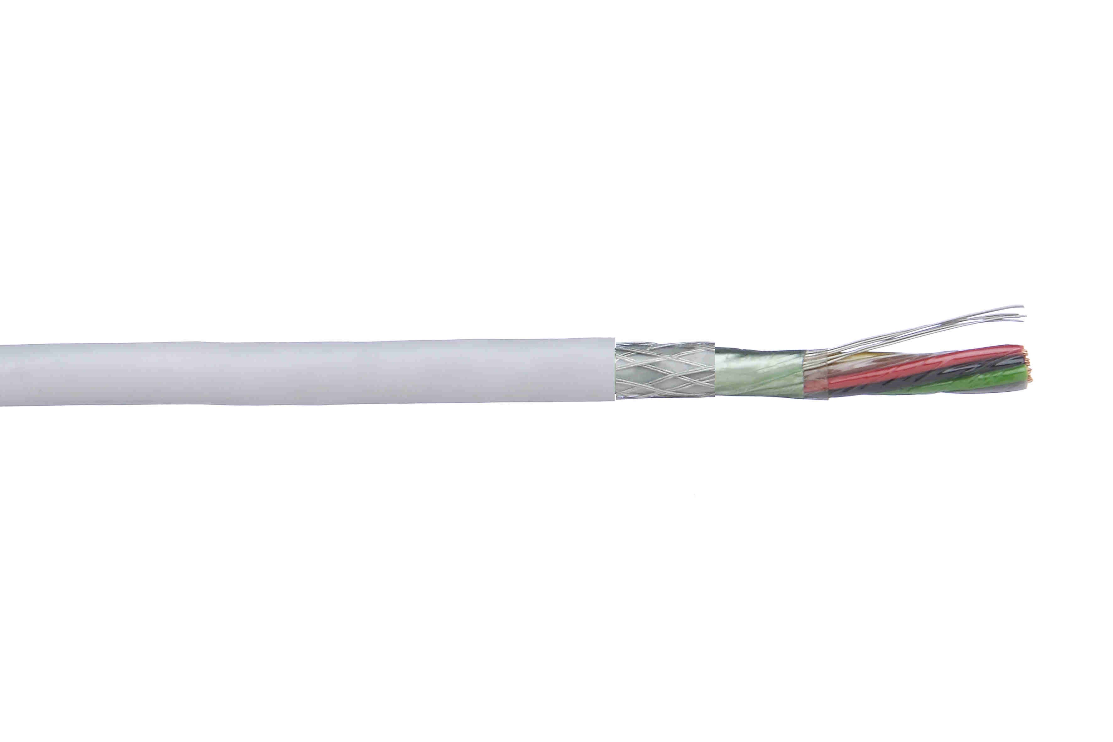 Cable Alarma Apantallado Con Alimentacion Mpa 2 6 Lh Armado