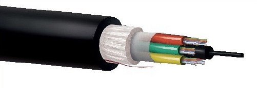 Fibra Optica 24 Hilos Multimodo Holgada Om300 150 Multitubo 3Tx8F Cpr Eca Lszh Negra
