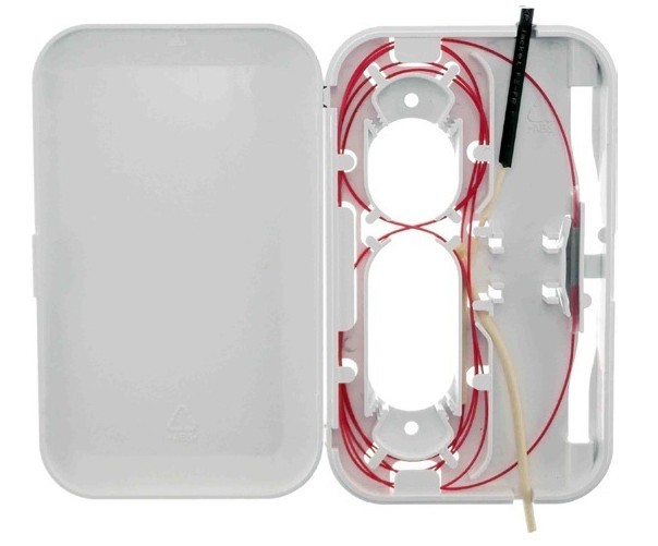 Caja Fo Para 1 Adaptador Sc Simplex Lc Duplex Ftth