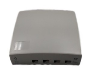 Caja De Fo Para 4 Adaptadores Sc Simplex Lc Duplex