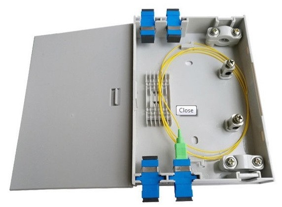 Caja De Empalme De Fo Para 6 Fusiones Ftth