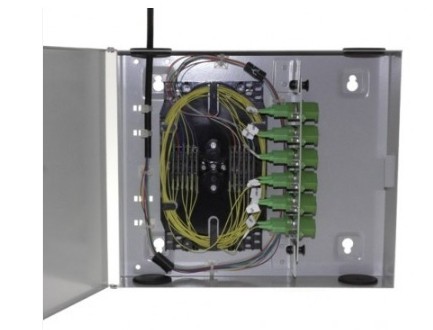 Caja Fo De Distribucion Y Empalme Para 12 Sc Simplex Lc Duplex