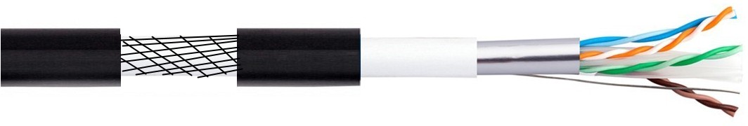 Cable Datos Ftp Cat 6A Armado Pe Cpr Fca